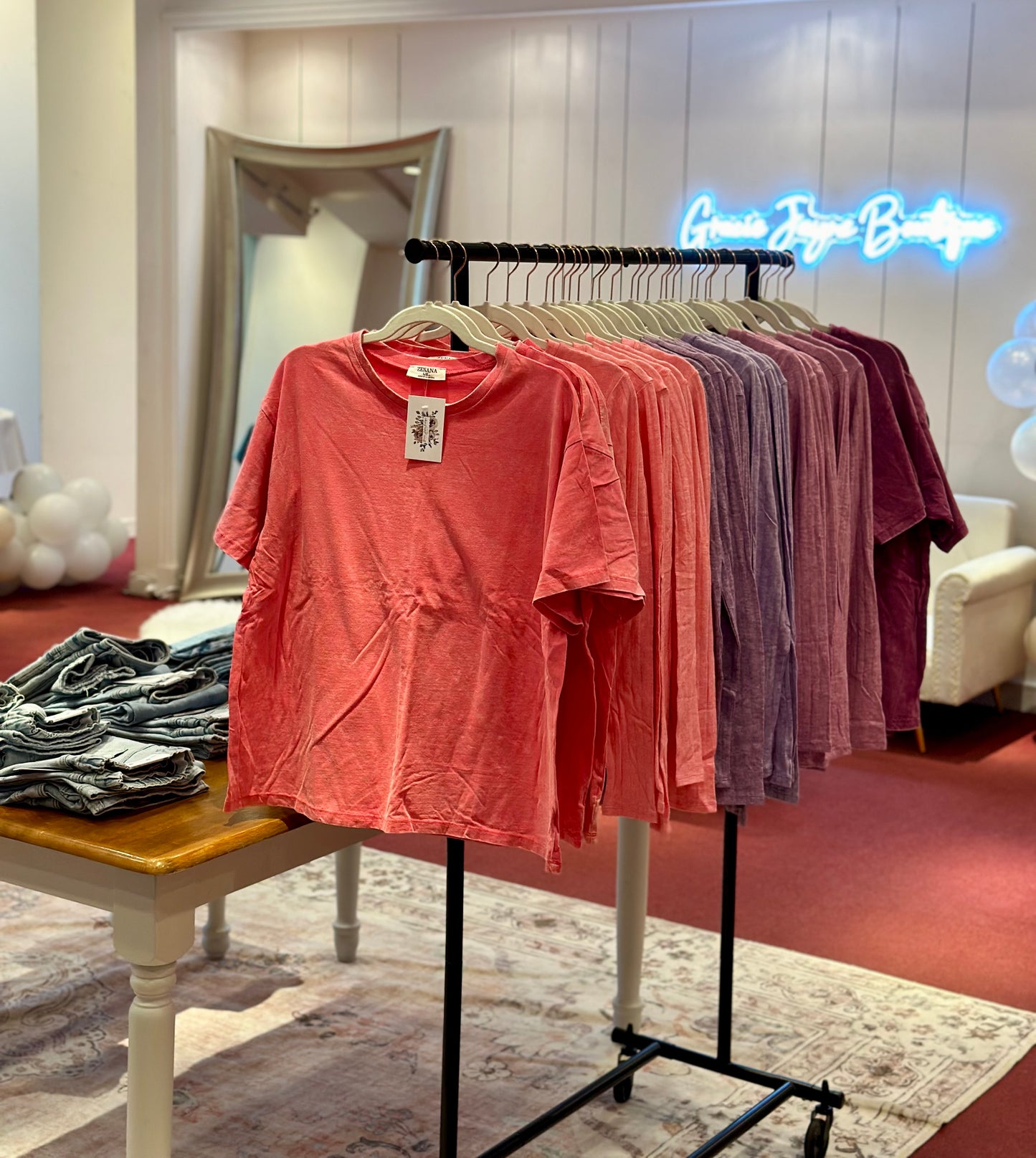 NOTHING FANCY LONG SLEEVE TOP