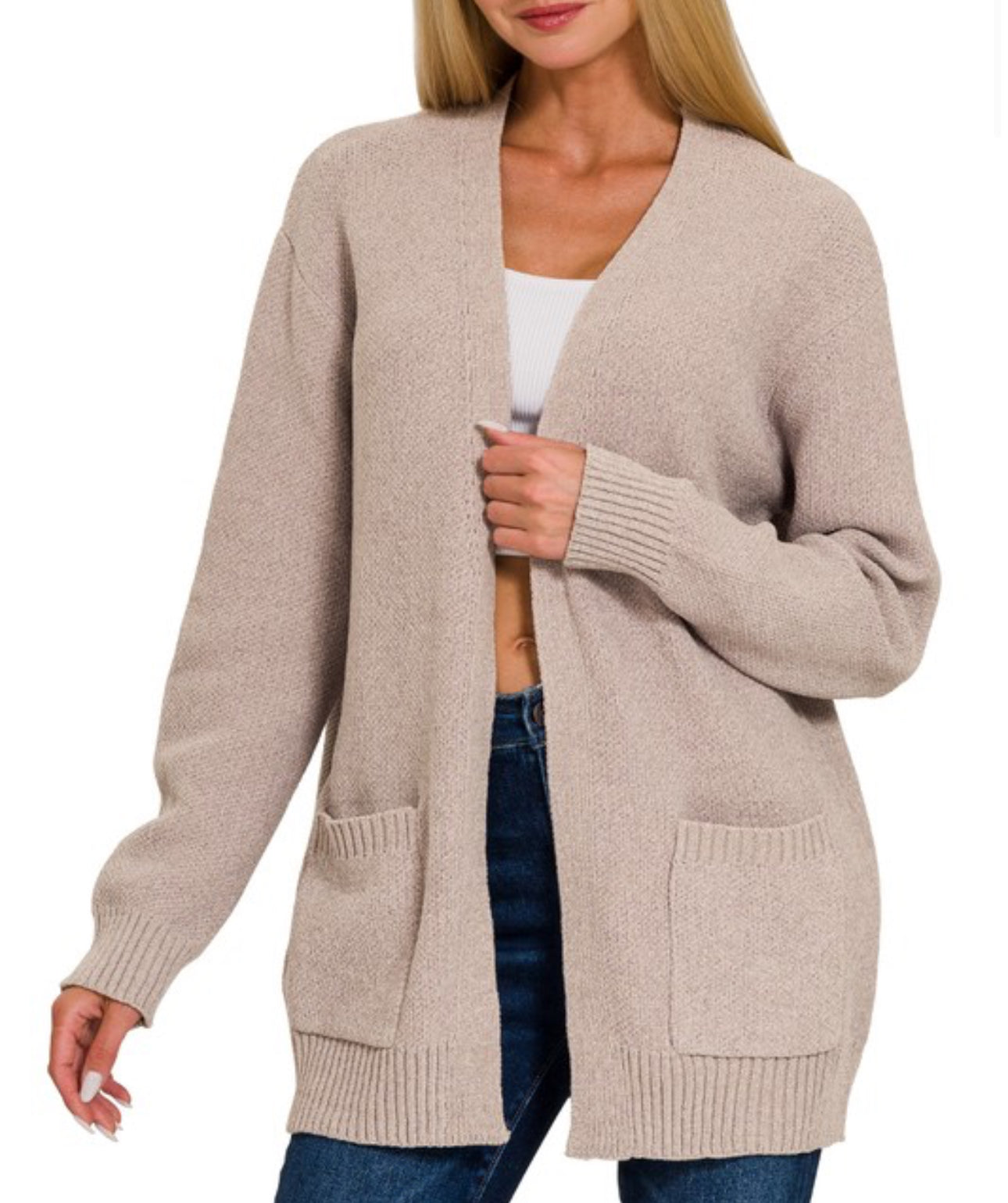 JUST ANOTHER DAY CARIDGAN