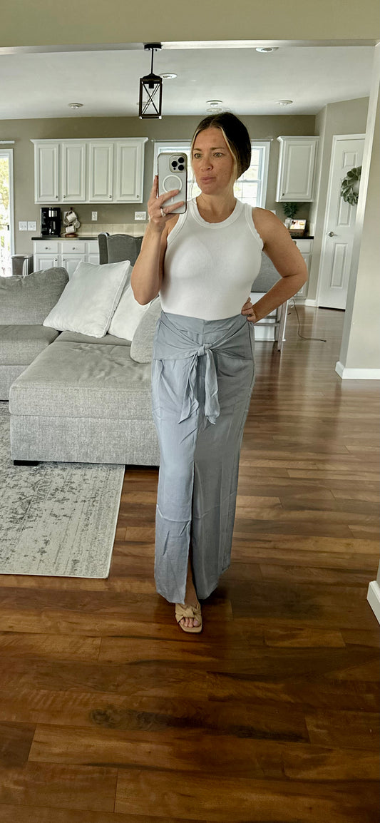 HOOKED ON YOU SATIN MAXI SKIRT