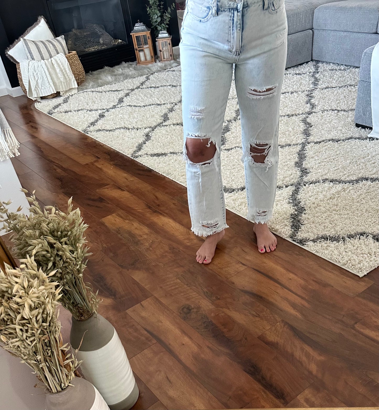 LOVERVET BY VERVET 90’S VINTAGE STRAIGHT JEANS