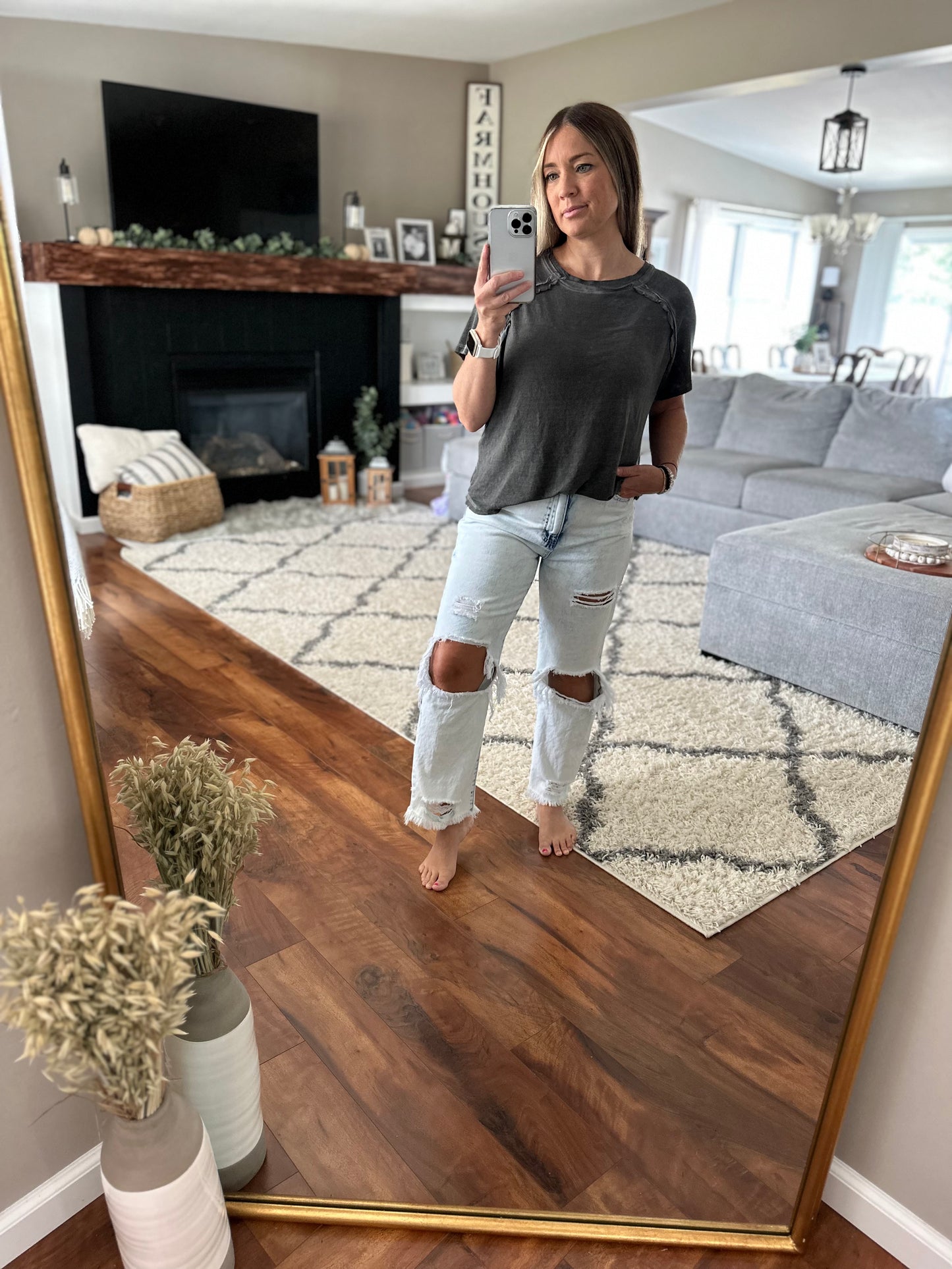 GRACIE SHORT SLEEVE TOP