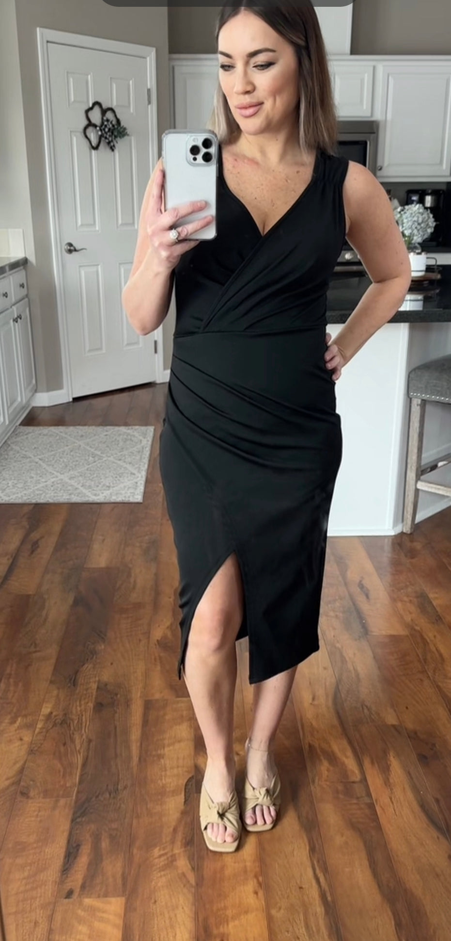 ELDA KNOTTED KITTEN HEEL SHOE