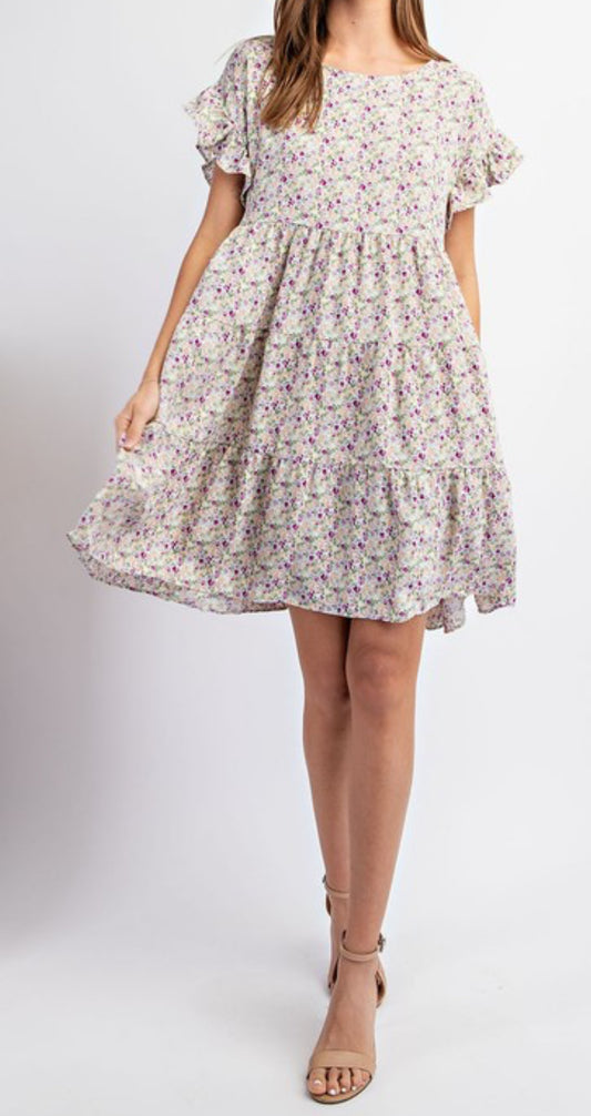 LOVE NOTES FLORAL DRESS