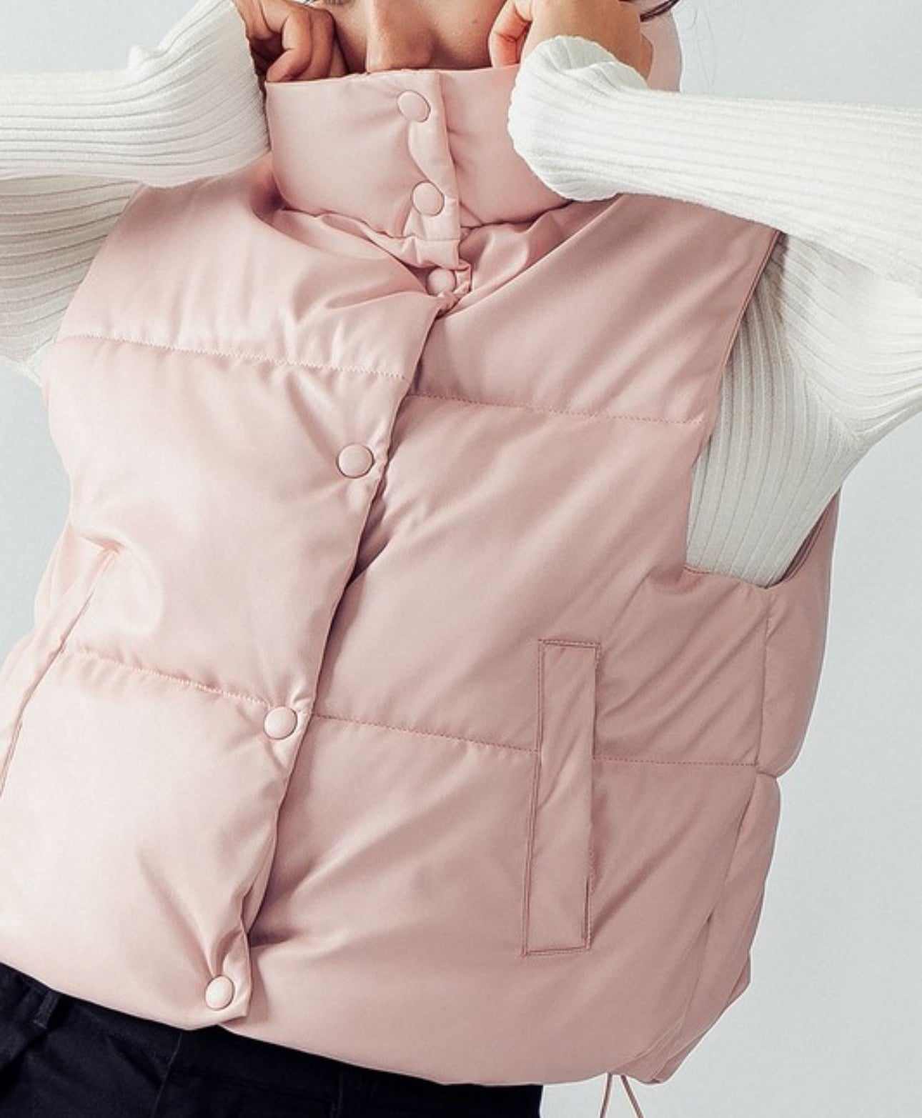 ORCHARD CROPPED PUFFER VEST