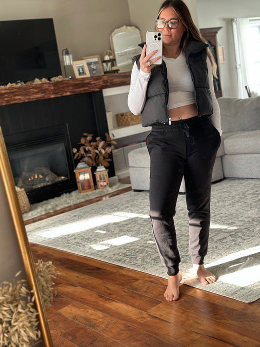LEDGER HIGH WAISTED JOGGERS