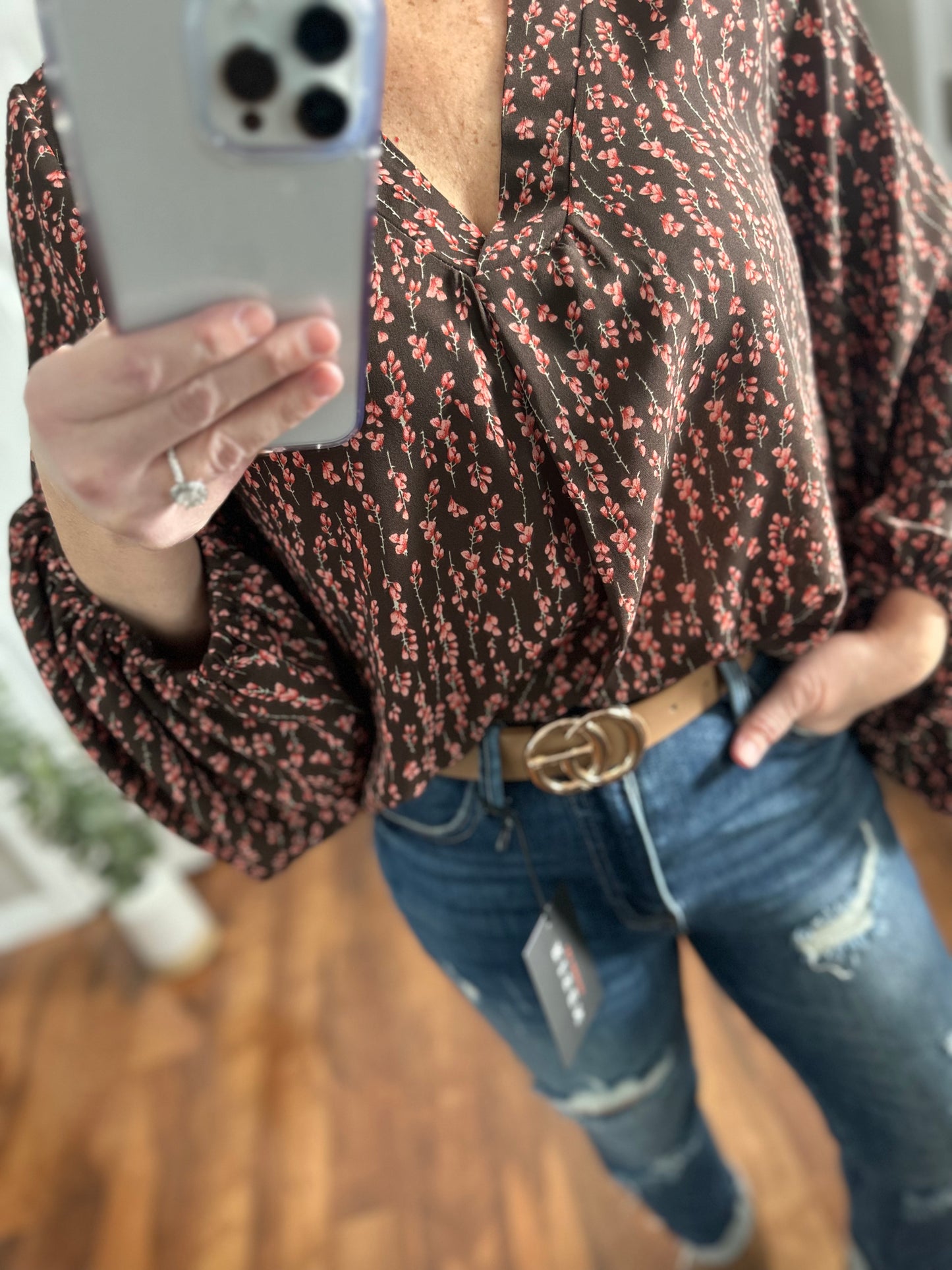 FIONA FLORAL BLOUSE