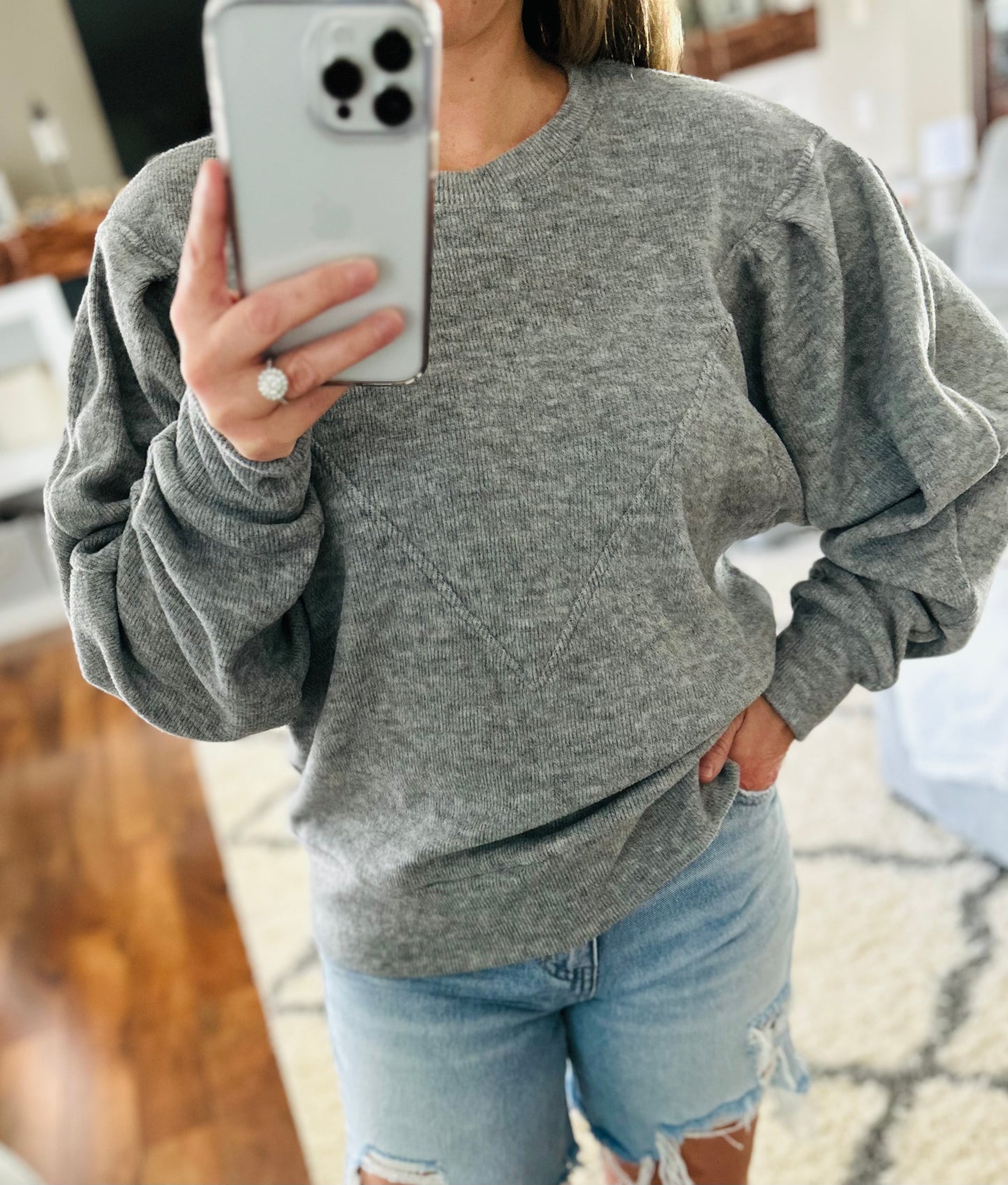 LAINEY SOFT KNIT TOP