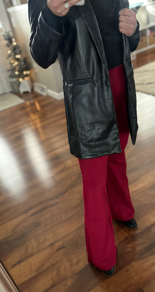 SAY LESS FLARE PANTS